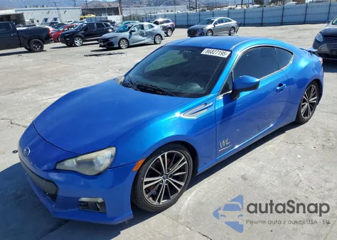 2013 Subaru Brz 2.0 Limited из США, поврежденный, VIN JF1ZCAC13D1603457